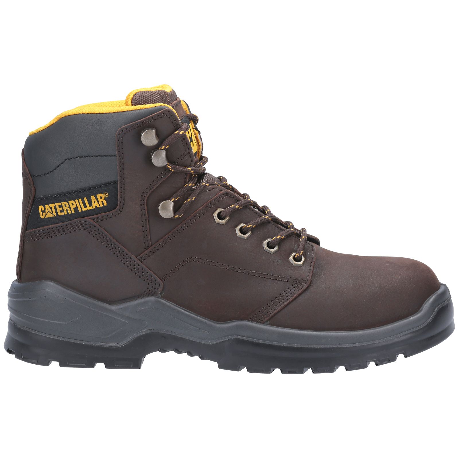 Caterpillar Boots South Africa - Cat Men's Striver St S3 Src Work Boots Brown CP8470619